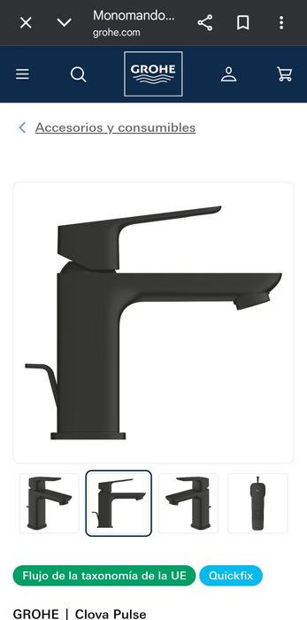 Torneira monocomando Grohe Clova Pulse NOVO