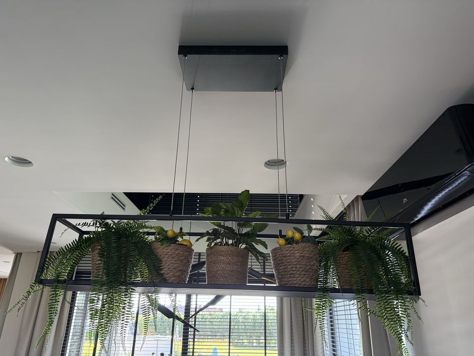 Lampa led z polka nad wyspe kuchenna