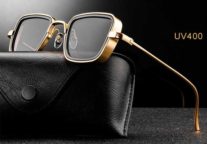 Okulary przeciwsłoneczne. Nowy model 2022 Steampunk UV400
