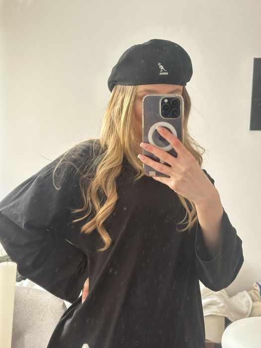 beret kangol czarny