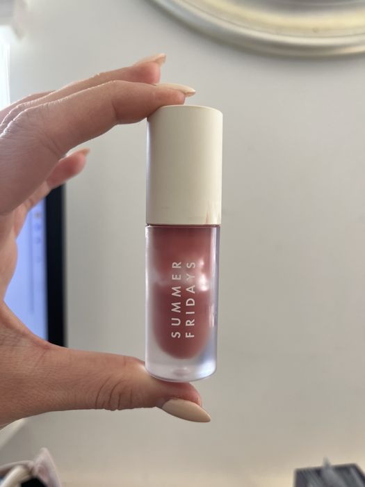 Summer fridays dream lip oil blush dreams pomadka blyszczyk