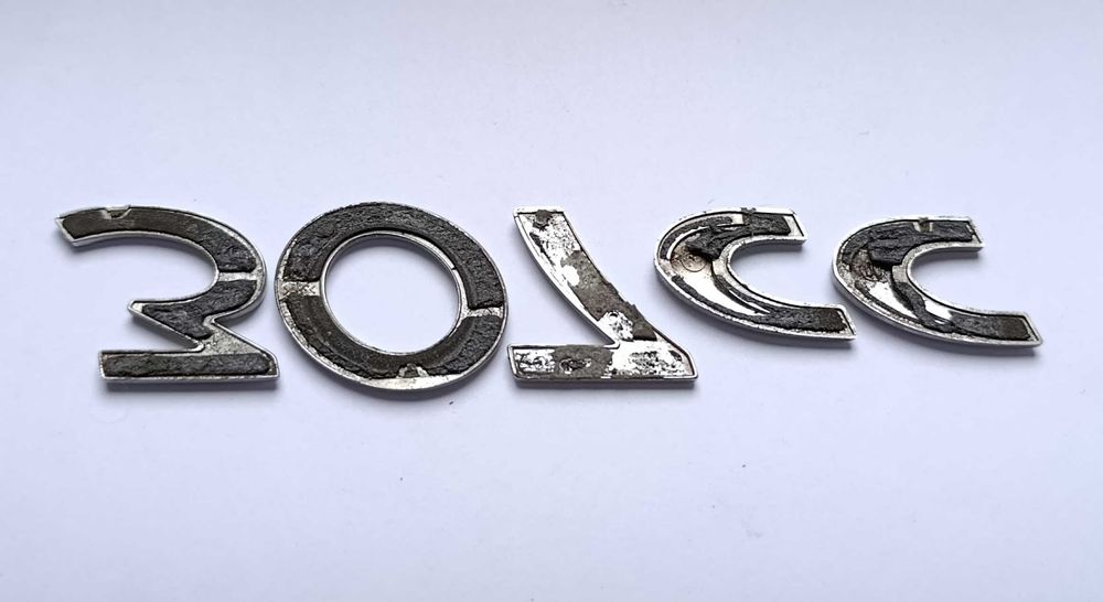Napis emblemat Peugeot 307 cc