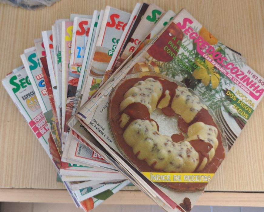 Livros culinária antigos