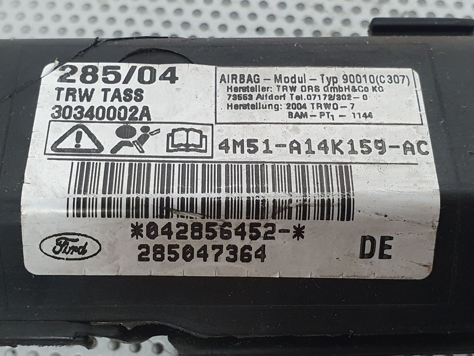 Airbag cortina esquerdo FORD Focus II (DA_)