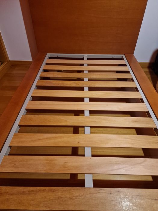 Cama solteiro+colchão ortopédico