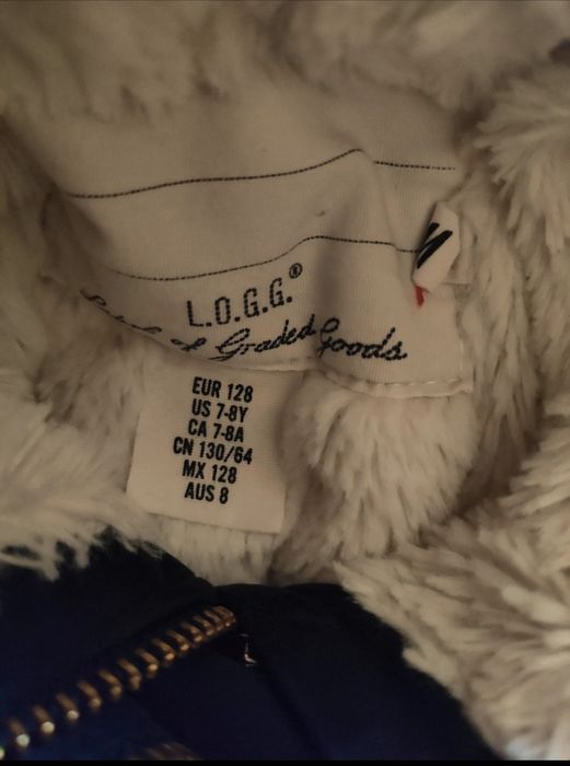 Kurtka dla dziewczynki H&M rozmiar 128