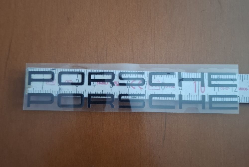 Naklejki. Porsche na zaciski                .
