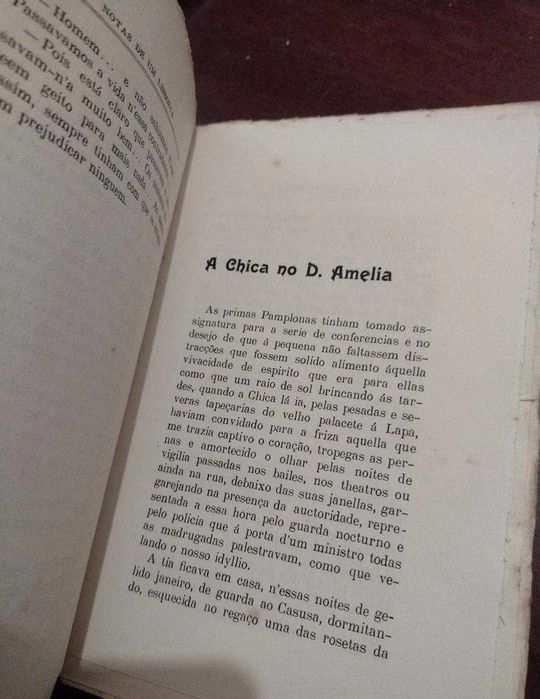 Notas de Um Lisboeta - Álvaro Pinheiro Chagas 1910