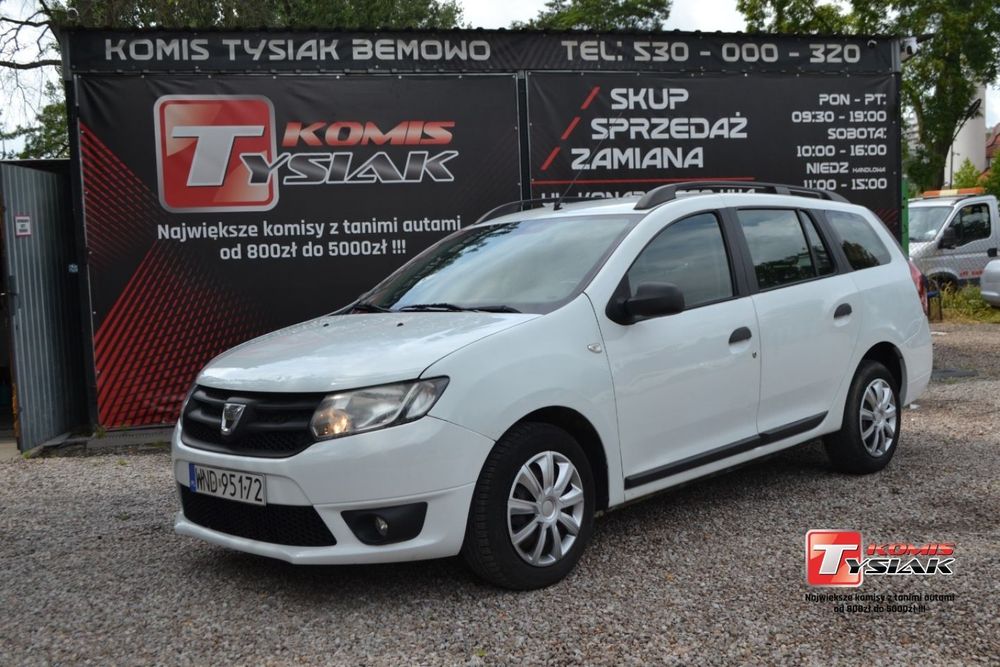 Dacia Logan !!! Bemowo !!! 1.2 Benzyna + LPG 2016 rok produkcji! KOMIS TYSIAK !!!