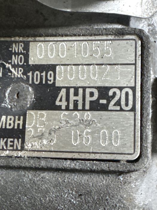 Акпп коробка автомат стартер віто vito 638 2.3td ZF 4HP-20 1019000021