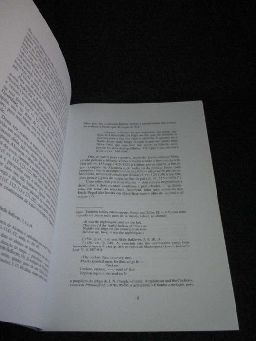 Livro Plauto Anfitrião Carlos Alberto Louro Fonseca