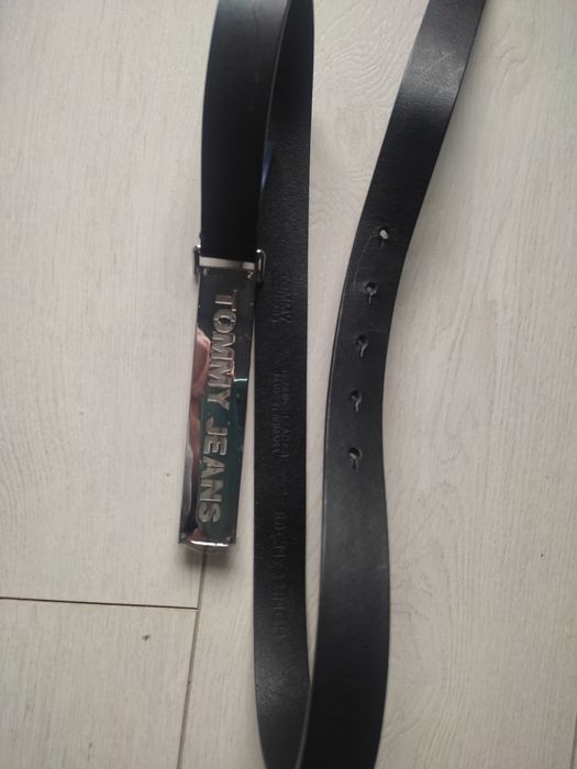 Tommy Jeans pasek damski skórzany