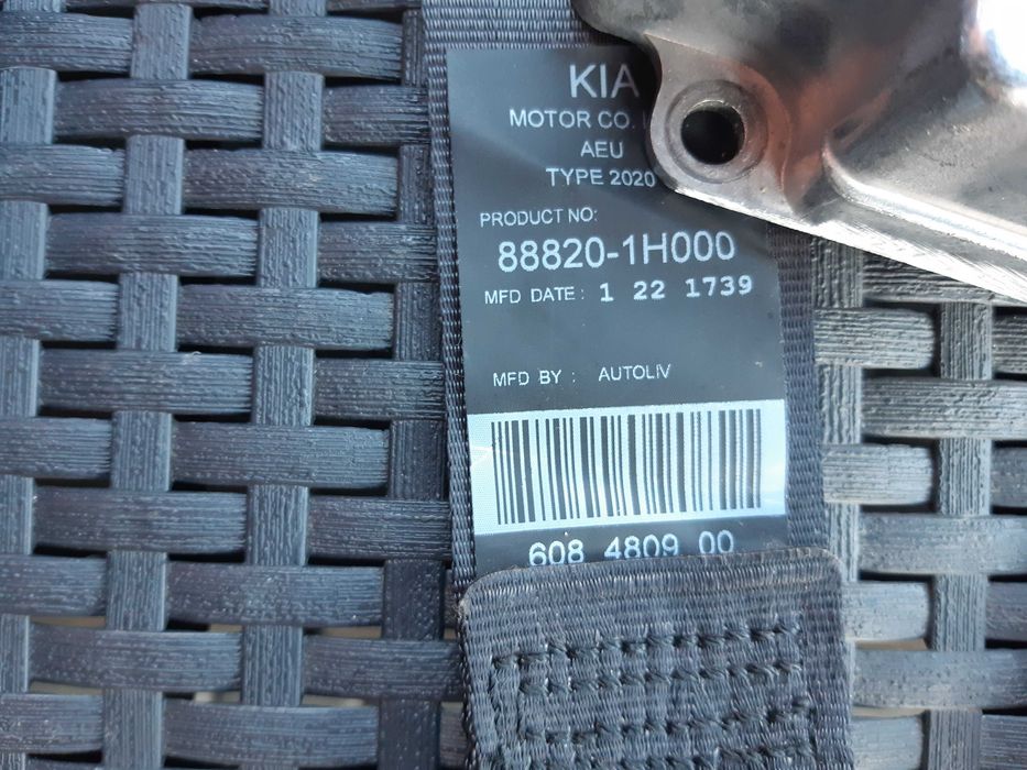 Pas Pasy Bezpieczeństwa Przód  Lewy Prawy Kia Ceed Hyundai i30 07-12r