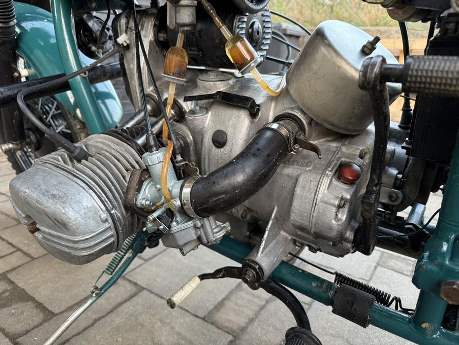 Продам робочий двигун + КПП мотоцикла Урал 650