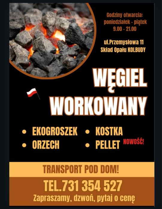 Węgiel Luz Worki Orzech Ecogroszek