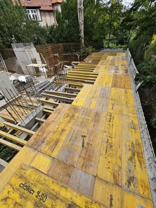 Wynajem wypożyczalnia szalunków szalunki Ścienne Stropowe Fundamentowe