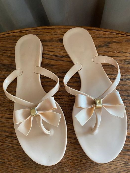 Buty klapki japonki meliski róż R 40