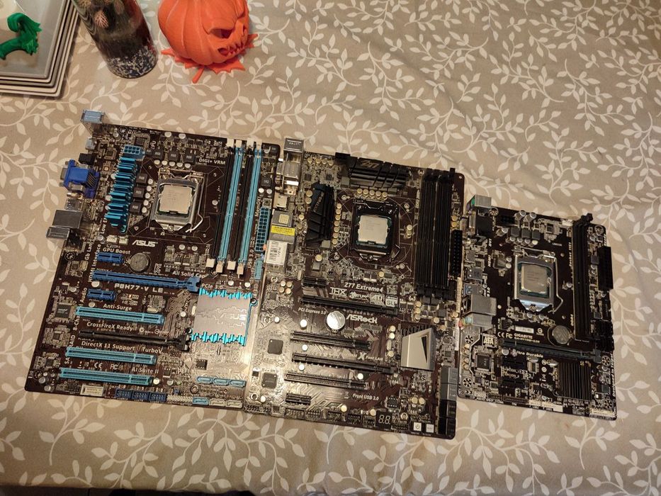 Материнская плата socket 1155.  Intel i5, i3. Ddr3