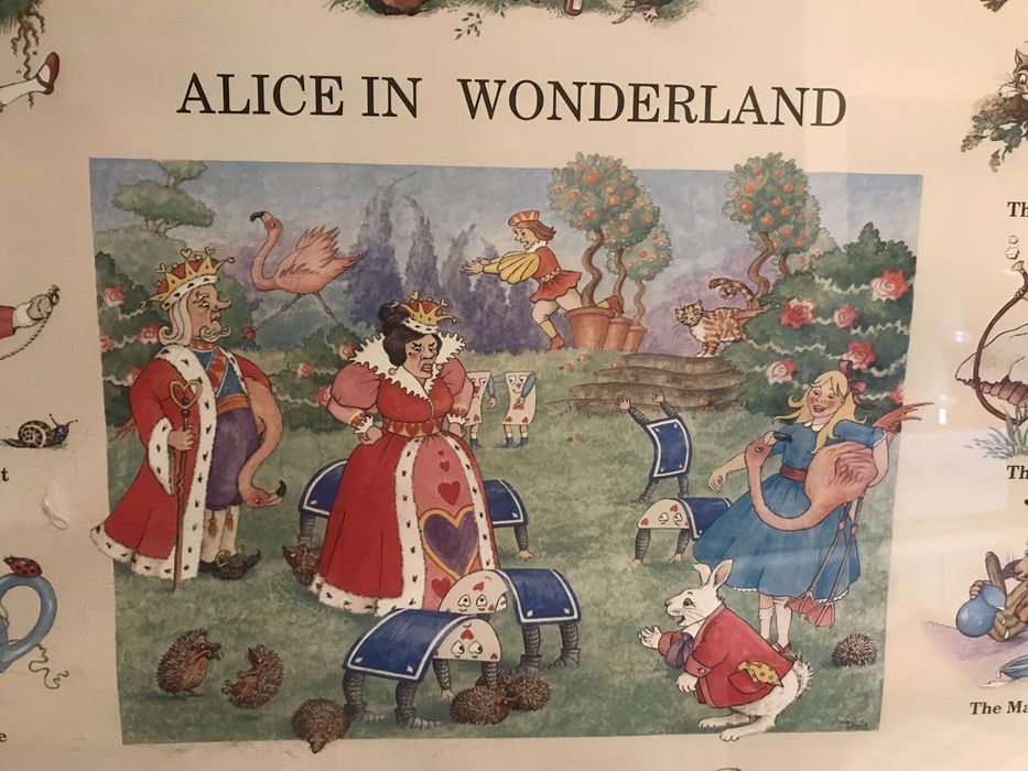 Quadro Alice no Pais das Maravilhas