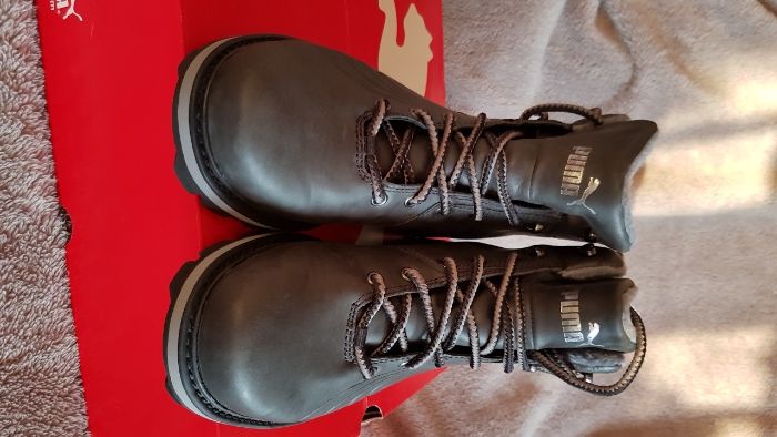 PUMA - nowe skórzane buty, treking/ wiosna/ jesień/ zima