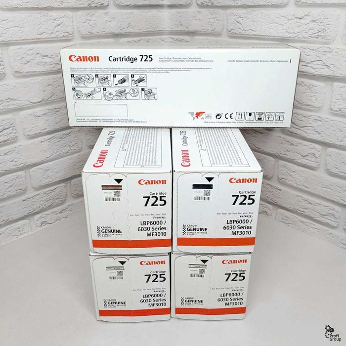 Картридж Canon 725 Оригінальний. НЕ КИТАЙ.