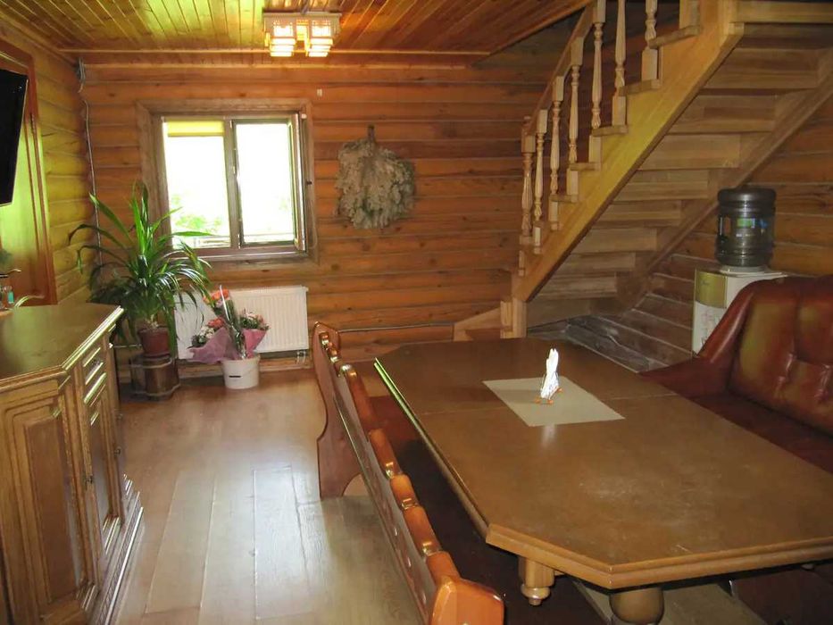 120 Дом сруб парная баня мангал рыбалка  центр Киева  Труханов остров