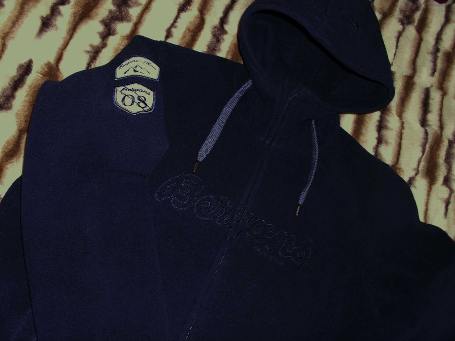 kurtka polarowa BERGANS Of Norway BRYGGEN męska L kaptur