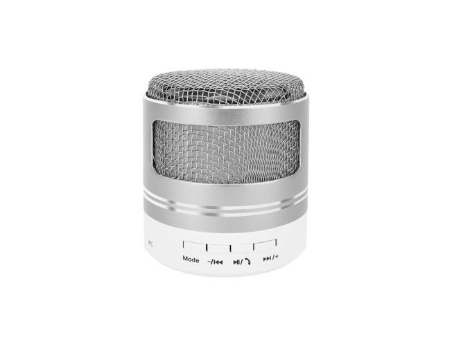 Coluna bluetooth com microfone e luz MP3 FM Novas em caixa