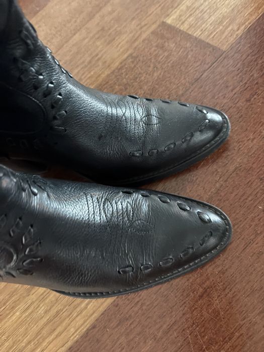 Kowbojki skóra Mango 39