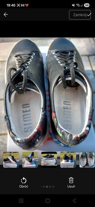 Sneakersy trampki Simen