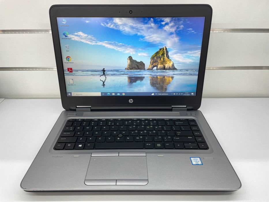 Laptop HP 640 G2 Intel I5 8GB Dysk 240 SSD Windows Gwarancja
