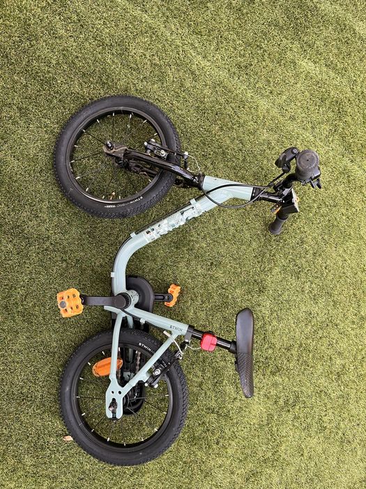 Bicicleta BTWIN 14” green tropical