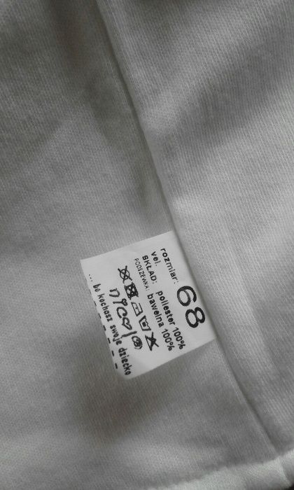 sweterek 68 biały na Chrzest