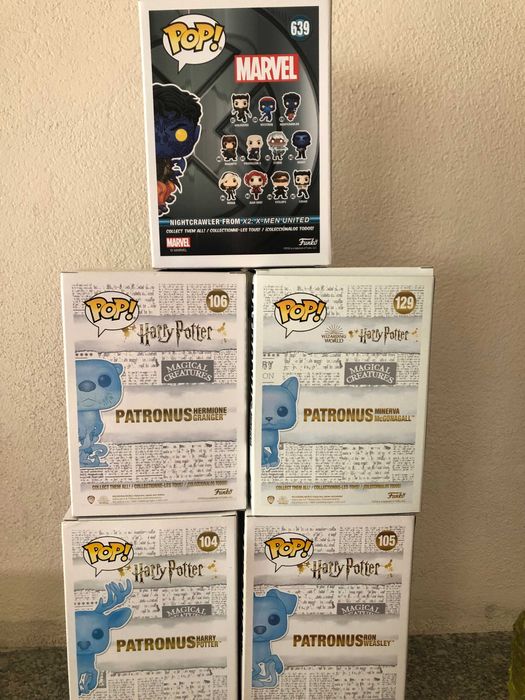 Funkos Originais Harry Potter e Marvel