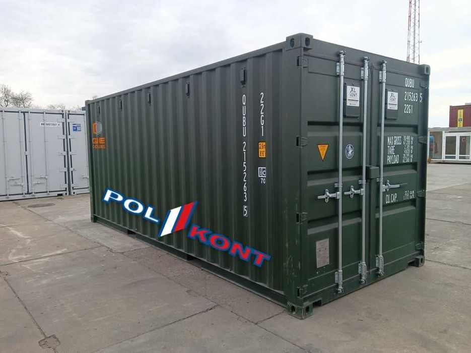 Kontener 20 DV- 6 metrowy dostępny od ręki-  EP