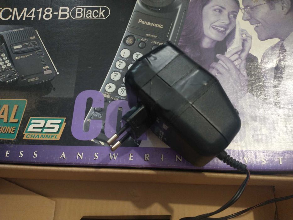 telefon stacjonarny Panasonic KX-TCM 418-B