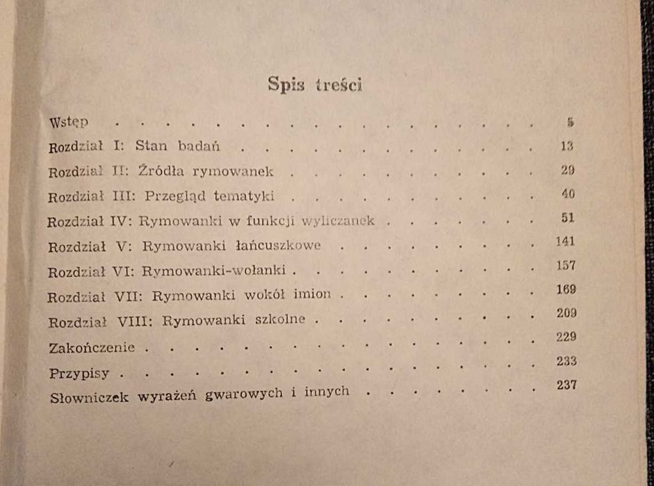 "Ele mele dudki" rymowanki dzieci śląskich Śląski Inst. Naukowy 1985r