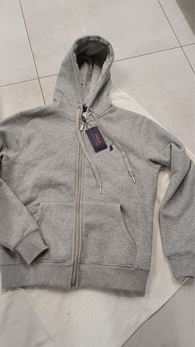 Nowa Bluza Polo Ralph Lauren Męska Szara r M