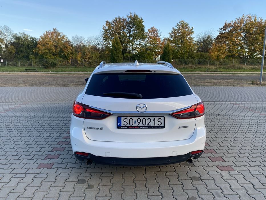 Mazda 6 2.2d 2014 Biala Perla Automat