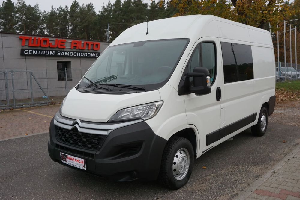 Citroën Jumper GWARANCJA 2.2HDi 120PS Klimatyzacja Brygadówka VAT23% SalonPL Zamiana