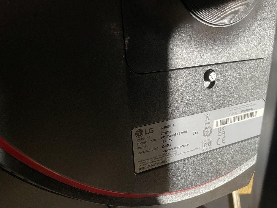 Monitor Gaming LG Ultragear 144Hz 1Ms