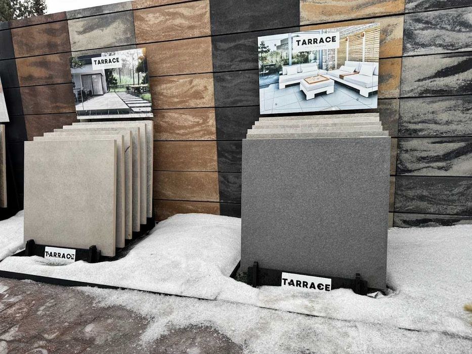 Płyta gresowa, płyty tarasowe TARRACE GRES 60x60x2 cm granito schwarz
