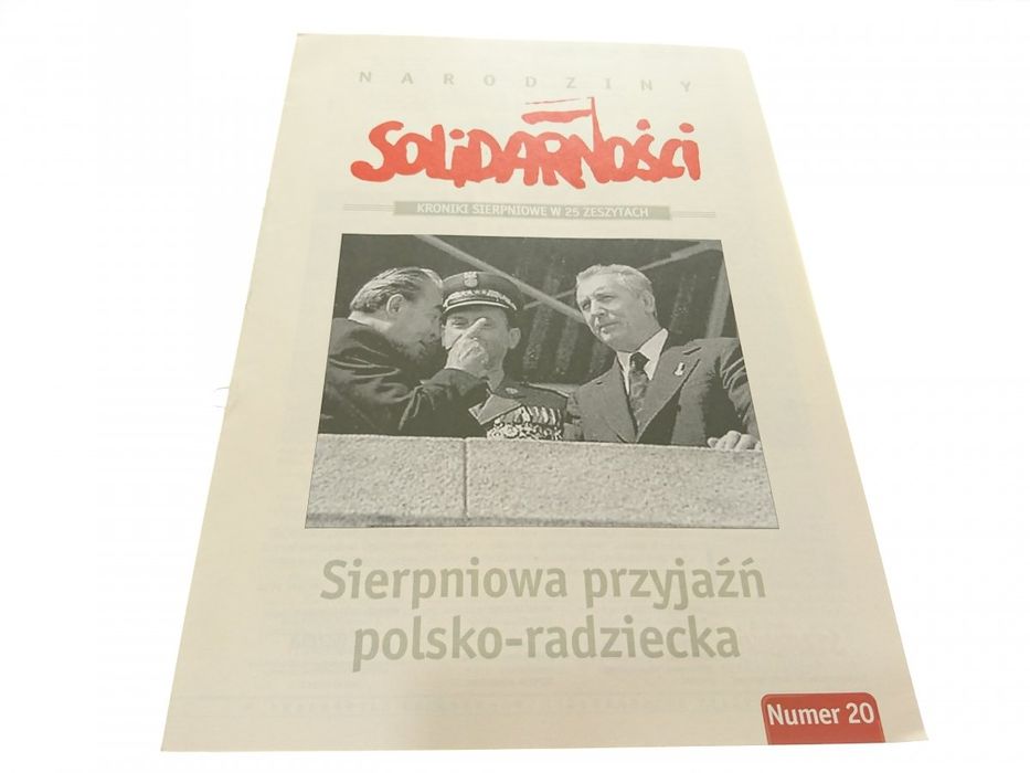 Narodziny Solidarności Numer 20 Sierpniowa