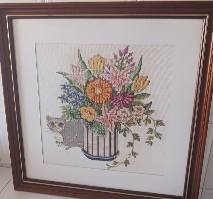 Quadro em ponto cruz