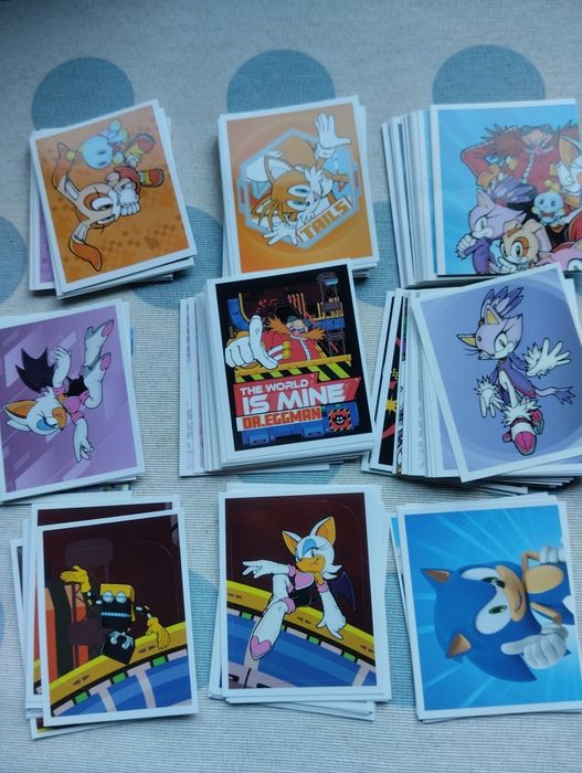 (162) Cromos Sonic The Hedgehog O Ouriço