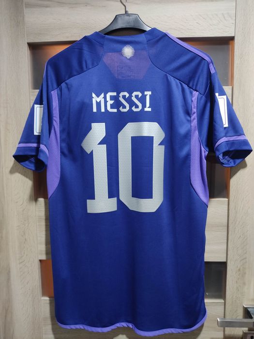 Koszulka Wyjazdowa Reprezentacji Argentyny Messi 10  S-XXL