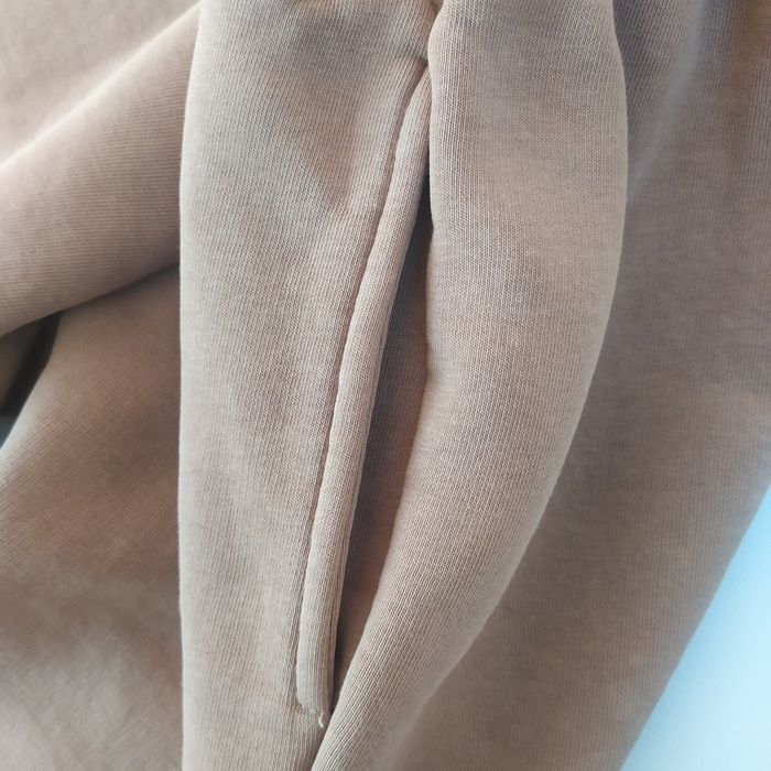Spodnie dresowe MKTP Premium Soft, camel, rozmiar S