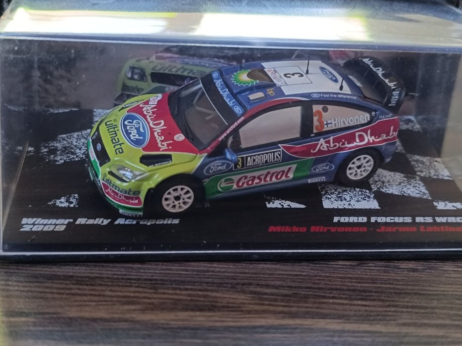 Ford Focus RS WRC rally cars