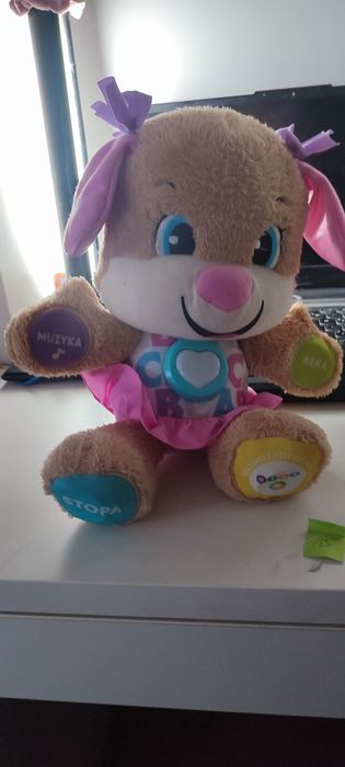 Zabawka edukacyjna fischer-price interaktywny szczeniaczek  Polski