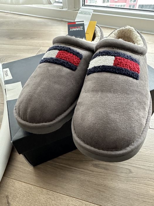 Tommy Hilfiger  ugg слипоны зимние.